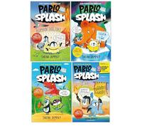 Pablo and Splash Graphic Novel Series by Sheena Dempsey 4 Books Collection Set (Pablo and Splash, Frozen in Time, Roman Holiday, Castle Quest: World Book Day)