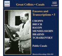 Casals, Pablo - Encores and Transcriptions • 5