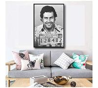 Pablo Escobar Caractère Légende Affiches et Gravures Affiche Décorative Toile Peinture Mur Art Photo pour Living Home Decor -50x70 cm No Frame