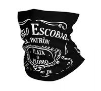 Pablo Escobar Narcos El Patron Bandana Cuello Polaina Impreso Pasamontañas Máscara Facial Bufanda Multiuso Headwear Riding Adulto Todas Las Temporadas