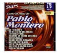 Pablo Montero - Karaoke: Pablo Montero - Latin Stars Karaoke