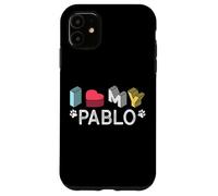 Pablo Nombre de Perro Personalizado MAX Pablo Lover Carcasa para iPhone 11