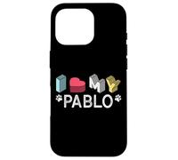 Pablo Nombre de Perro Personalizado MAX Pablo Lover Carcasa para iPhone 16 Pro