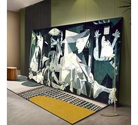 Pablo Picasso Arte de pared Picasso Guernica Pintura Arte de lienzo envuelto para dormitorio Decoración de sala de estar Listo para colgar 50x105cm (20x41in) Con marco