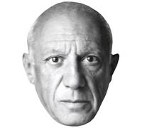 Pablo Picasso (BW) Big Head. Máscara más grande que la vida.