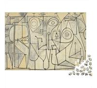 Pablo Picasso Imposible Puzzle Museo, Rompecabezas Dibujo para Adultos Y Adolescente, Obra De Arte De Puzzles Juego De, Rompecabezas Arte De Madera 1000 Piezas