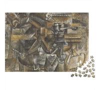 Pablo Picasso Museo Rompecabezas Imposibles 1000 Piezas, Rompecabezas Grabado De Madera, Puzzle Imposible Arte, Juguete De Desafío para Adultos, Regalo De Cumpleaños