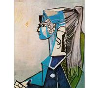 Pablo Picasso Posters Retrato de Sylvette David Pintura en lienzo vintage Arte abstracto de pared Pablo Picasso Impresiones Decoración del hogar Imagen 50x70cm Sin marco