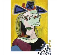 Pablo Picasso Puzzles De Madera, Puzzle Arte 1000 Pcs, Rompecabezas museoAdultos para Aliviar El Estrés, Cuadros Famosos del Mundo Rompecabezas Intelectual Desafío para Adolescente