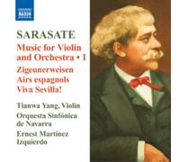 Pablo Sarasate Music for Violin and Orchestra - Volume 1 (CD) (Importación USA)