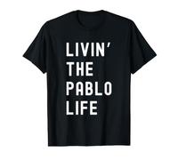 Pablo viviendo la Vida de Pablo Nombre Divertido Camiseta gráfica económica