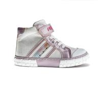 Pablosky Botas de Niña blancas con Cierre Adherente