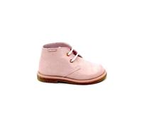 Pablosky Botitas de Bebé Niña rosas de Piel con Cremallera