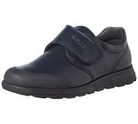 Pablosky Zapatos colegiales unisex de piel con cierre adherente