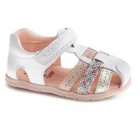 Pablosky ZIG 067100, Sandalia Bebé-Niñas, Blanco, 20 EU Ancho