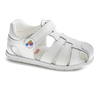 Pablosky ZIG 067800, Sandalia Bebé-Niñas, Blanco, 20 EU Ancho