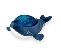 Pabobo Aqua Dream - Luz nocturna de peluche ballena con temporizador | Peluche extra suave desenfundable lavable - Proyecciones acuáticas animadas, cunas - Ruidos blancos - Desde el nacimiento
