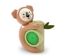 Pabobo Koala - Coach Sleep | Despertador infantil y Luz nocturna | Indicador Día/Noche | Doble Pantalla Digital & Analógica | Programación Fácil