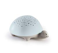 Pabobo - Luz tranquiliza bebés/proyector musical tortuga blanco/gris
