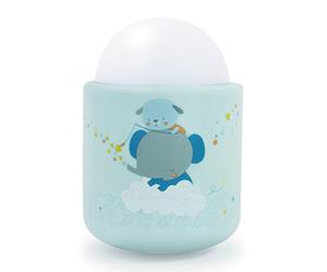 Pabobo x Kid Sleep - Luz nocturna portátil para bebés y niños - Luz LED suave - Luz nómada - 70 horas de duración de la batería sin batería ni cables - Recargable desde un enchufe - Timoleo