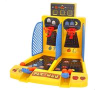 COLORBABY Pac-Man Juego de Basket, Arcade de Mesa, Luces y Sonido, Marcador electrónico, Diseño Premium, Licencia Oficial, Juegos de Mesa electrónicos, Juguete de colección, Niños, Adultos (77725)