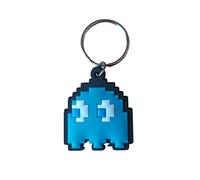 Pac-Man - Llavero de goma con diseño de tinta, con cremallera o mochila, amarillo, Talla única