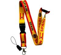 PAC Supplies Global Cordón europeo para insignias con seguridad y clip desmontable, España