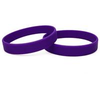 PAC Supplies Global Pulsera de silicona para niños y jóvenes, paquete de 10, Child/Youth, Silicona, Sin piedra preciosa