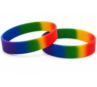 PAC Supplies Global Pulsera de silicona para niños y jóvenes, paquete de 10, Child/Youth, Silicona, Sin piedra preciosa