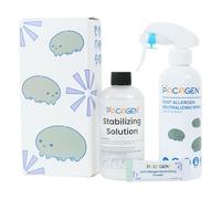 Pacagen Aerosol neutralizante de alérgenos de polvo para humanos, perfecto para uso doméstico, resultados inmediatos, fácil de usar y apto para mascotas, a pocos aerosoles de un día despejado