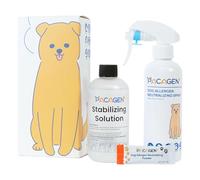 Pacagen Spray neutralizante de alérgenos para perros para seres humanos, perfecto para uso doméstico, resultados inmediatos, fácil de usar y apto para mascotas, a pocos aerosoles de un día despejado