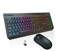 Pacchetto gaming wireless - THE G-LAB - TUNGSTEN EX COMBO - Tastiera + mouse - 32 macro configurabili
