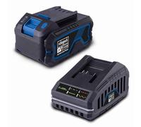 Pacco batteria 4Ah + caricabatteria 4,5A - SCHEPPACH - 20V IXES - SBSK4.0 - Batteria e caricabatteria universale per tutta la gamma IXES 20V
