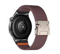 PaceBid 20mm Nailon Correa para Garmin Vivoactive 6/5/Forerunner 165/165 Music/245 Music/645Music/570 42mm, Elásticos Nylon Trenzada Pulsera para Garmin Venu Sq 2/Venu 2 Plus/Approach S50/S44 -Púrpura