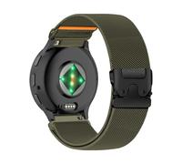 PaceBid 22mm Nailon Correa para Amazfit Balance 2/Balance/Bip 6/Bip 5/Cheetah Pro, Elásticos Nylon Trenzada Pulsera para Amazfit GTR 4/3 Pro/3/GTR 2e/GTR 47mm/Stratos 3/2/Nexo/Pace - Verde