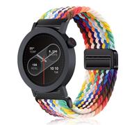PaceBid 22mm Nylon Correa para CMF by Nothing Watch 3 Pro, Hombres Mujeres Trenzada Magnética Reloj de Repuesto para CMF by Nothing Watch Pro 2/3 Smartwatch - ArcoíRis