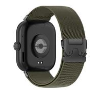 PaceBid Nailon Correa para Xiaomi Smart Band 9 Pro/Band 8 Pro/Redmi Watch 4/5/6, Hombre y mujer Deportivo Elásticos Nylon Trenzada Pulsera para Xiaomi Redmi Watch 6/5/4/Mi Band 8 Pro/9 Pro - Verde