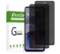 PaceBid Protector Pantalla Privacidad para Motorola Moto G55 5G, [2 Piezas] Cristal Templado Anti Espía, Anti-Espía Vidrio Película, 9H Dureza, Privacy Screen Protector para Motorola Moto G55 5G