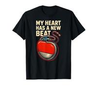 Pacemaker My Heart Has A New Beat, cirugía Retro para Hombres, recuperación Camiseta