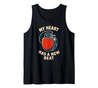 Pacemaker My Heart Has A New Beat, cirugía Retro para Hombres, recuperación Camiseta sin Mangas