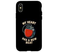 Pacemaker My Heart Has A New Beat, cirugía Retro para Hombres, recuperación Carcasa para iPhone X/XS