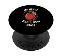 Pacemaker My Heart Has A New Beat, cirugía Retro para Hombres, recuperación PopSockets PopGrip Adhesivo