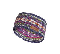 Pachamama Diadema para mujer, 100 % pura lana merina, tejida a mano, colorida, talla única, hecha a mano, suave, cálida, transpirable, absorbe la humedad (mezclilla, talla única)