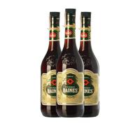 Pacharán Baines Botella Misil 1 L (Caja de 3 Botella Misil de 1 L)