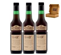 Pacharán - Envío 24 horas - Mejor Pacharán del Mundo - Cosecha Privada (3 x Botella 1 L, Etxeko Patxarana)