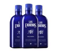 Pacharán Las Endrinas Botella Misil 1 L (Caja de 3 Botella Misil de 1 L)