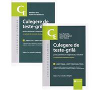 Pachet 2 volume: Culegere de teste-grila pentru admiterea in magistratura si avocatura Ed.7 - Madalina Dinu, Tudor-Vlad Radulescu, Ioan-Paul Chis, Cristinel Ghigheci, Victor Vaduva