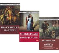 Pachet 3 carti: Macbeth + Romeo si Julieta + Tragedia lui Hamlet - William Shakespeare, Editie in limba romana