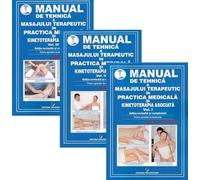 Pachet 3 volume: Manual de tehnica a masajului terapeutic in practica medicala si kinetoterapia asociata - Anghel Diaconu