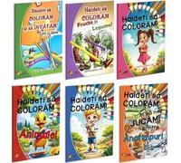 Pachet 6 carti: Haideti sa coloram!